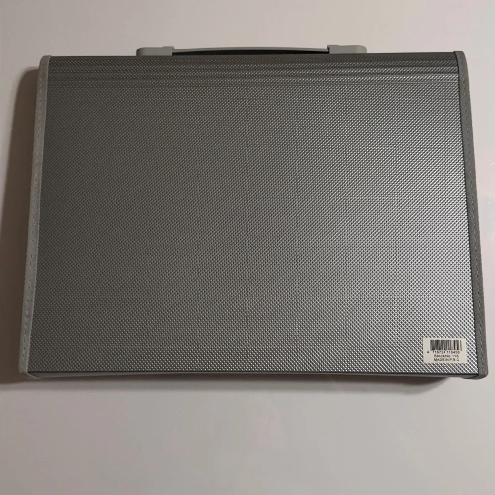 Foldermate Expanding File 26 Pockets Organizer with Handle- Grey